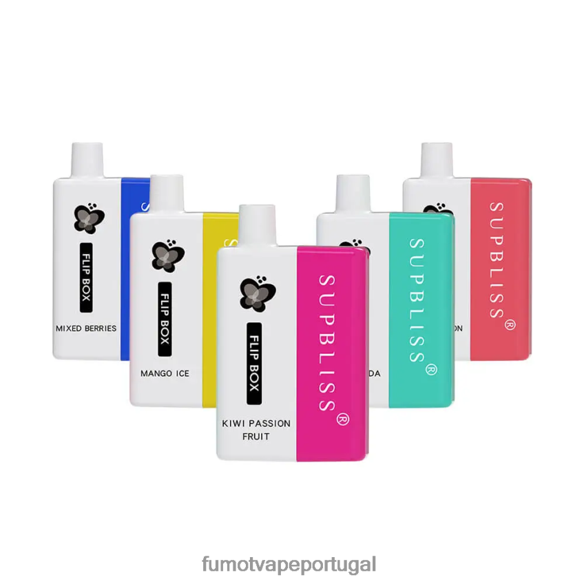 Fumot Flavours - Fumot Supbliss Flip caixa 6000 kit vape substituível - 10ml (1 peça) bagas misturadas 82R648339