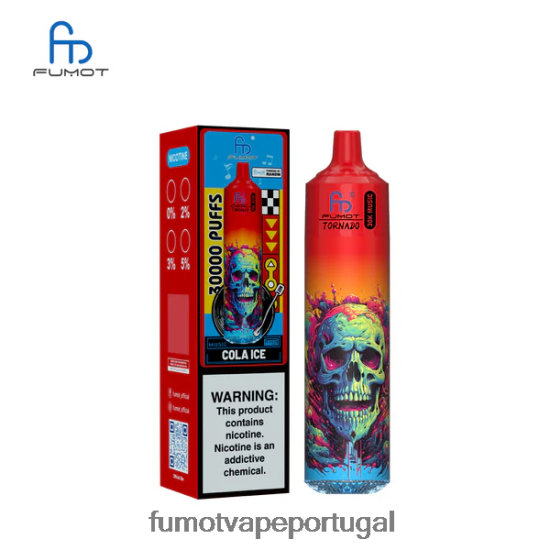 Fumot Flavours - Fumot Tornado 30k música gelo de cola N6F4489