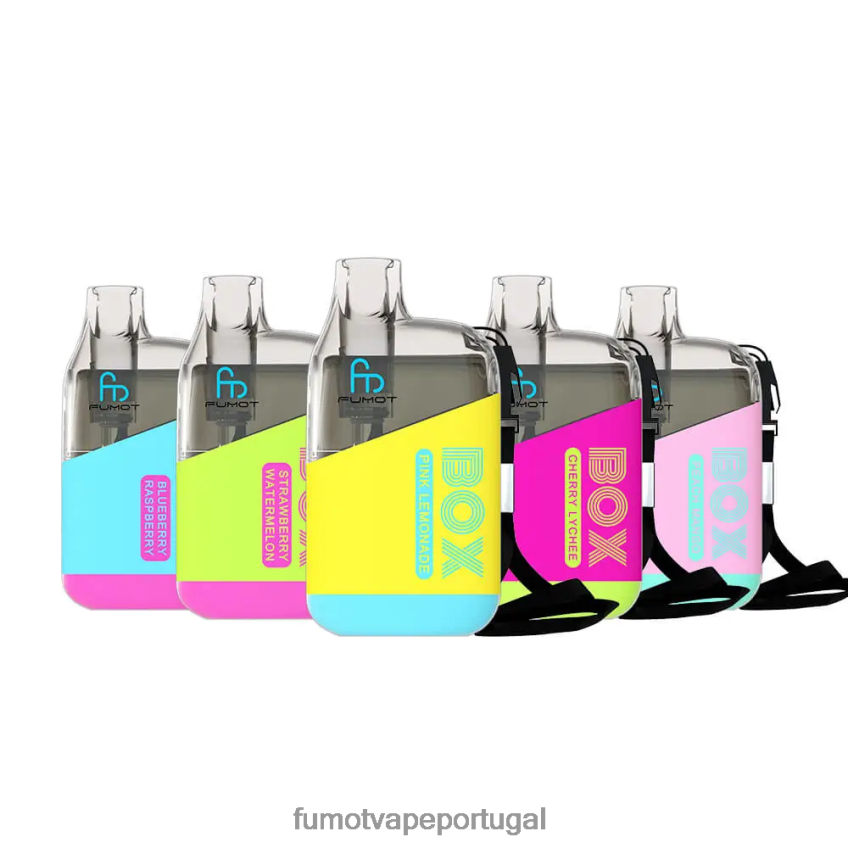 Fumot Flavours - Fumot Tornado caixa 10000 vape pod descartável - 20ml (1 peça) melancia morango 82R648349