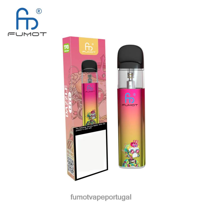 Fumot Portugal - Fumot Dazzle Lite Kit vape vazio compatível com tpd (1 peça) verde-roxo 82R648551