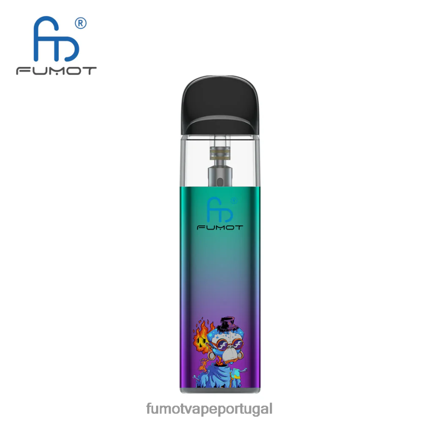 Fumot Portugal - Fumot Dazzle Lite Kit vape vazio compatível com tpd (1 peça) verde-roxo 82R648551