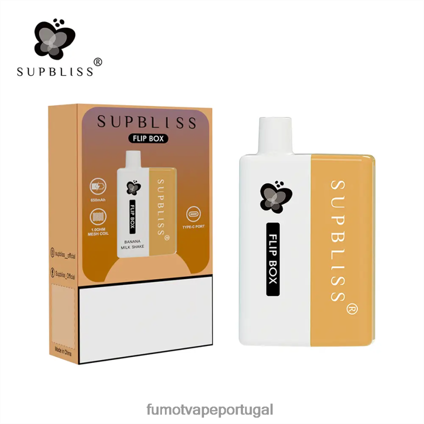 Fumot Portugal - Fumot Supbliss Flip caixa 6000 kit vape substituível - 10ml (1 peça) gelo de melancia 82R648341