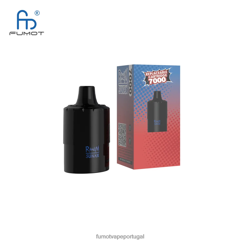 Fumot Shop - Fumot Sunax 7000 cartuchos de vapor substituíveis (1 peça) algodão doce 82R648486