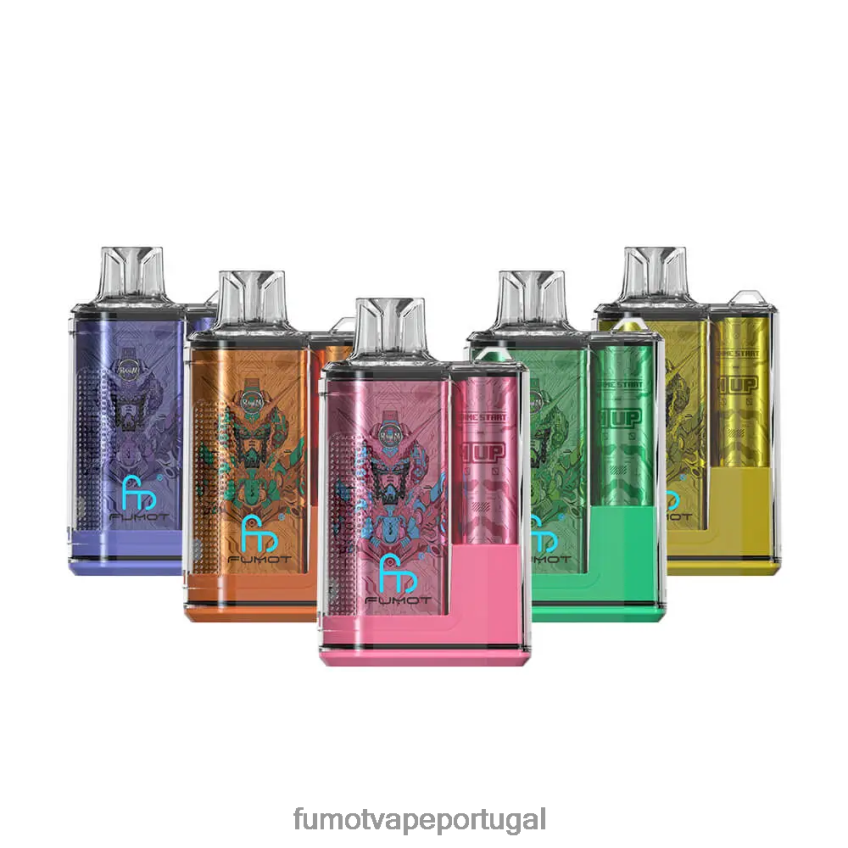 Fumot Tech - Fumot Crystal Caixa vape descartável de 20ml 12000 (1 peça) gelo de morango 82R648280