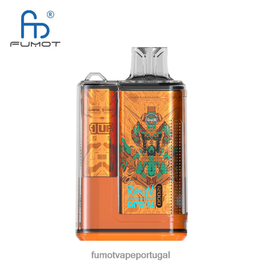 Fumot Tech - Fumot Crystal Caixa vape descartável de 20ml 12000 (1 peça) gelo de morango 82R648280