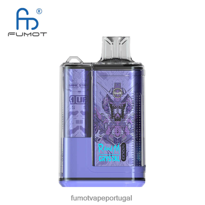 Fumot Tech - Fumot Crystal Caixa vape descartável de 20ml 12000 (1 peça) gelo de morango 82R648280
