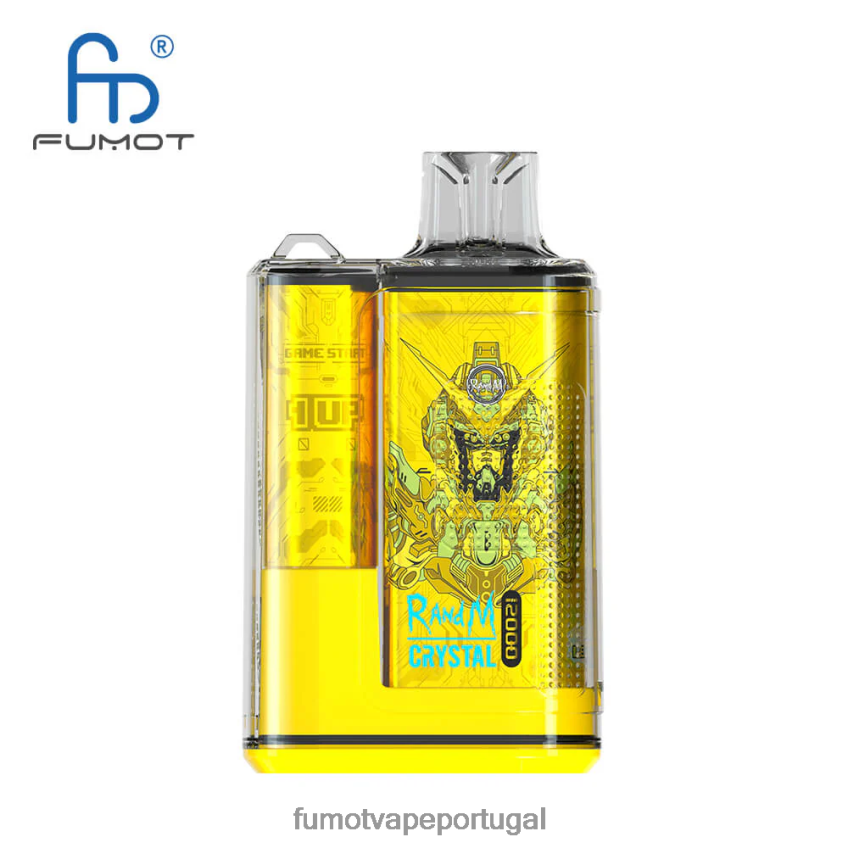 Fumot Tech - Fumot Crystal Caixa vape descartável de 20ml 12000 (1 peça) gelo de morango 82R648280
