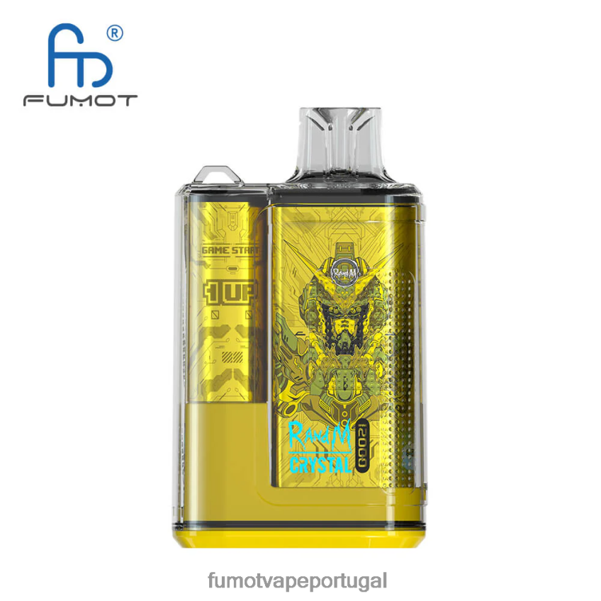 Fumot Tech - Fumot Crystal Caixa vape descartável de 20ml 12000 (1 peça) gelo de morango 82R648280