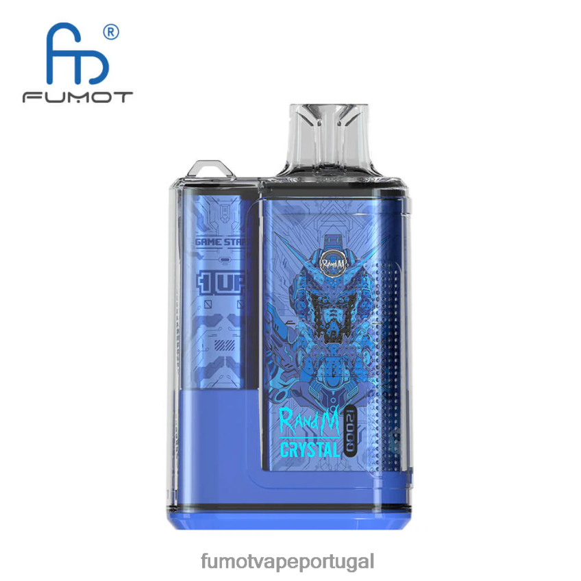 Fumot Tech - Fumot Crystal Caixa vape descartável de 20ml 12000 (1 peça) gelo de morango 82R648280