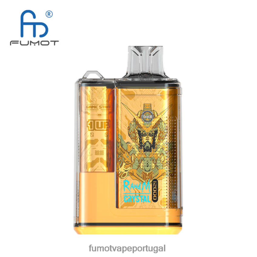 Fumot Tech - Fumot Crystal Caixa vape descartável de 20ml 12000 (1 peça) gelo de morango 82R648280