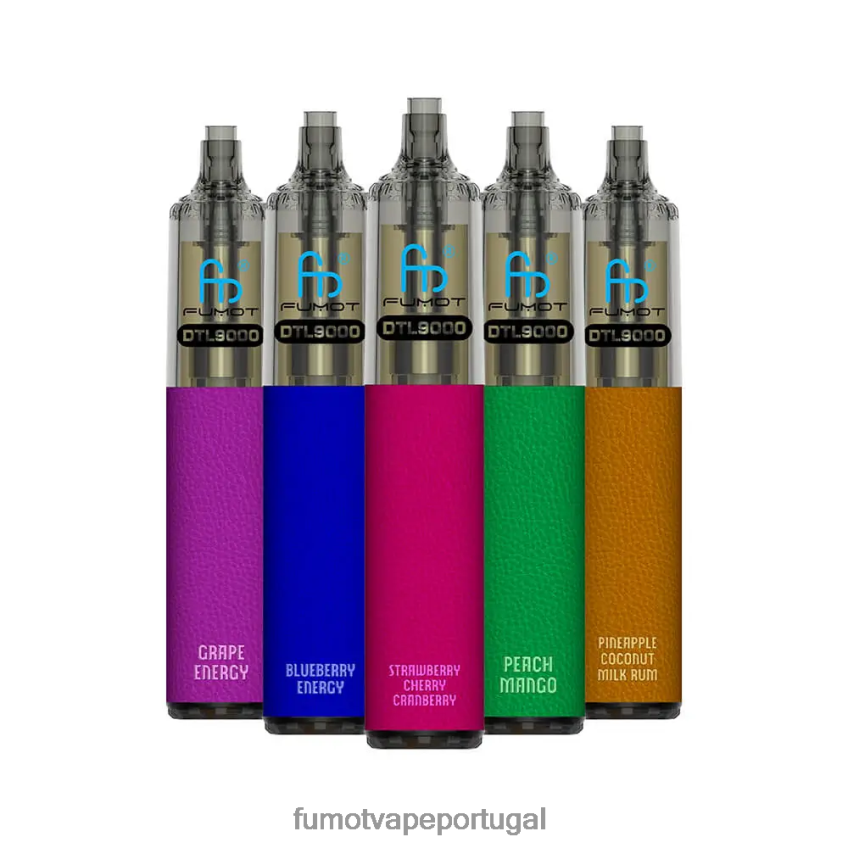 Fumot Tech - Fumot DTL caneta vape descartável 9000- 18ml (1 peça) framboesa mirtilo 82R648370