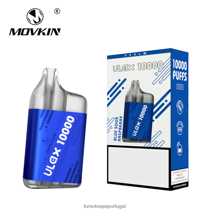Fumot Tech - Fumot Movkin Ulax 10000 cápsulas de vapor descartáveis ​​- 12ml (1 peça) gelo exuberante 82R648310