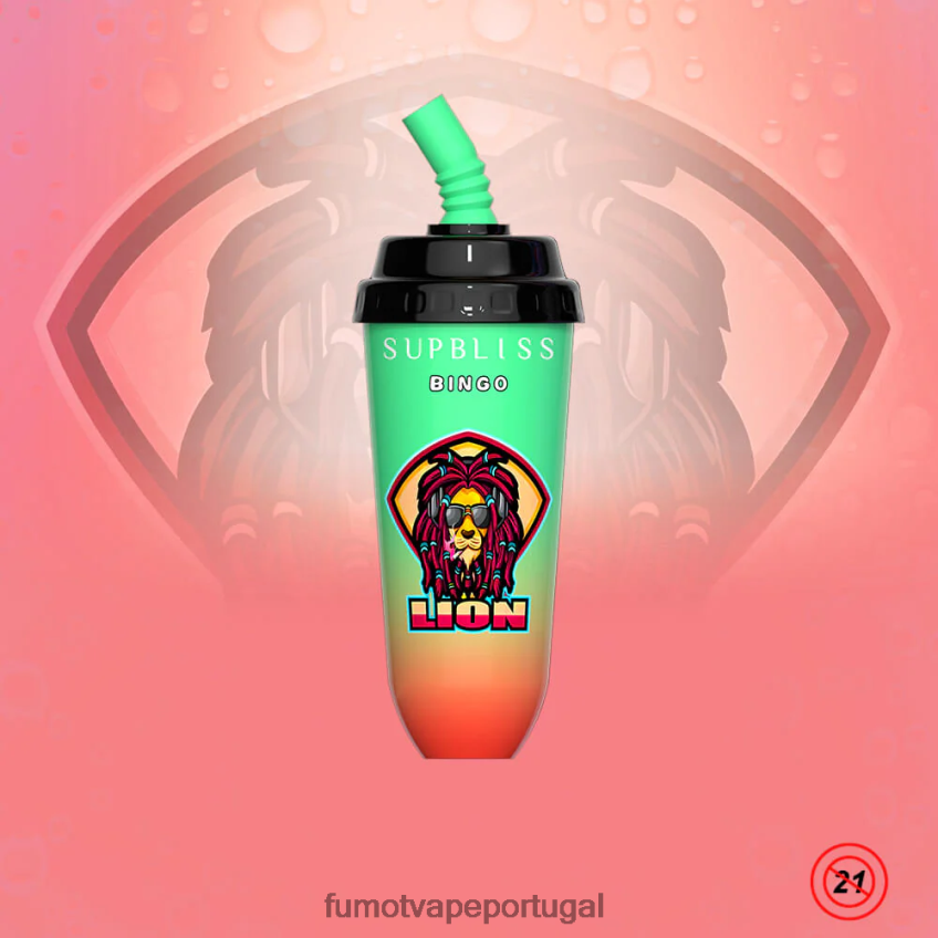 Fumot Tech - Fumot Supbliss Bingo Dispositivo vape pod descartável de 16ml 8000 (1 peça) kiwi morango 82R648410