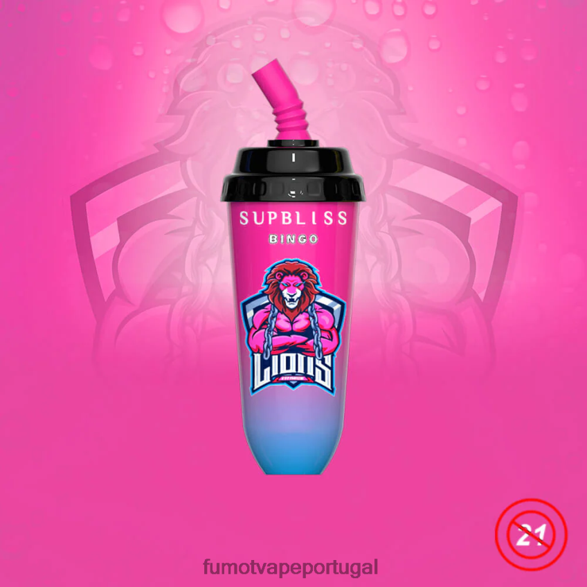 Fumot Tech - Fumot Supbliss Bingo Dispositivo vape pod descartável de 16ml 8000 (1 peça) kiwi morango 82R648410