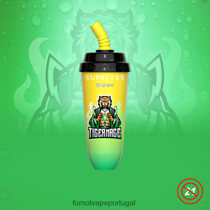 Fumot Tech - Fumot Supbliss Bingo Dispositivo vape pod descartável de 16ml 8000 (1 peça) kiwi morango 82R648410