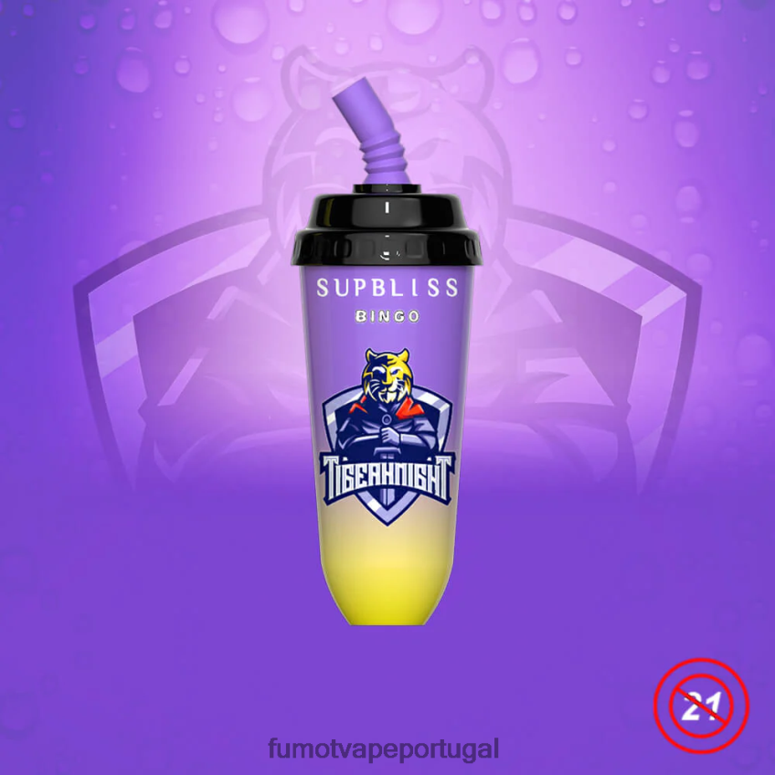 Fumot Tech - Fumot Supbliss Bingo Dispositivo vape pod descartável de 16ml 8000 (1 peça) kiwi morango 82R648410