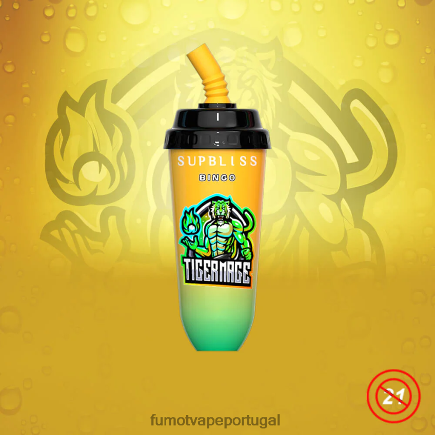 Fumot Tech - Fumot Supbliss Bingo Dispositivo vape pod descartável de 16ml 8000 (1 peça) kiwi morango 82R648410