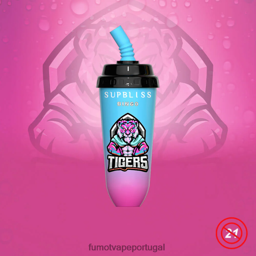 Fumot Tech - Fumot Supbliss Bingo Dispositivo vape pod descartável de 16ml 8000 (1 peça) kiwi morango 82R648410