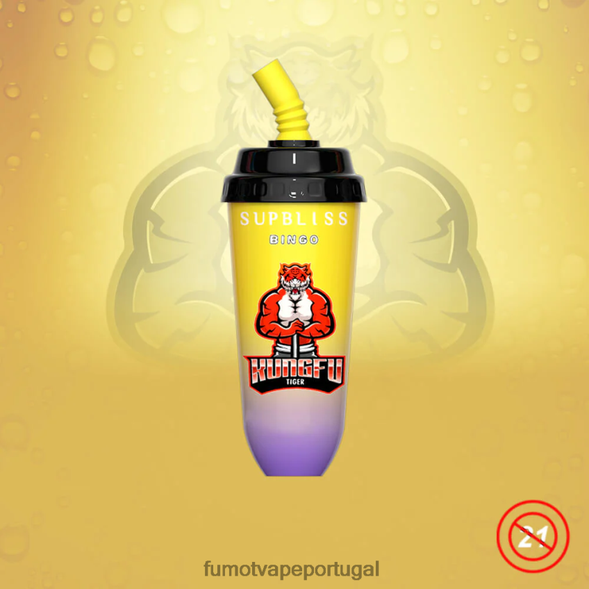 Fumot Tech - Fumot Supbliss Bingo Dispositivo vape pod descartável de 16ml 8000 (1 peça) kiwi morango 82R648410