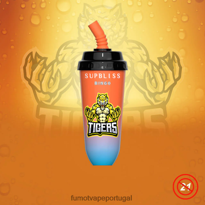 Fumot Tech - Fumot Supbliss Bingo Dispositivo vape pod descartável de 16ml 8000 (1 peça) kiwi morango 82R648410