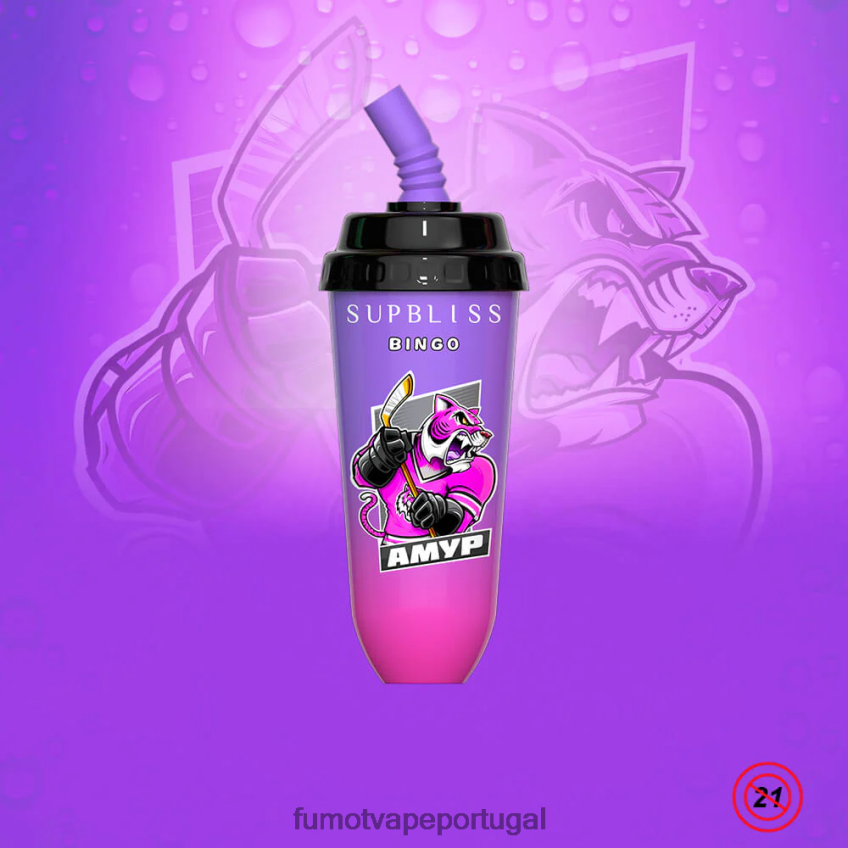 Fumot Tech - Fumot Supbliss Bingo Dispositivo vape pod descartável de 16ml 8000 (1 peça) kiwi morango 82R648410