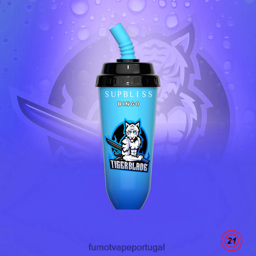 Fumot Tech - Fumot Supbliss Bingo Dispositivo vape pod descartável de 16ml 8000 (1 peça) kiwi morango 82R648410