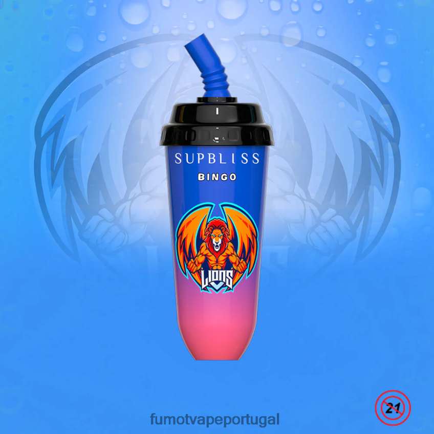 Fumot Tech - Fumot Supbliss Bingo Dispositivo vape pod descartável de 16ml 8000 (1 peça) kiwi morango 82R648410