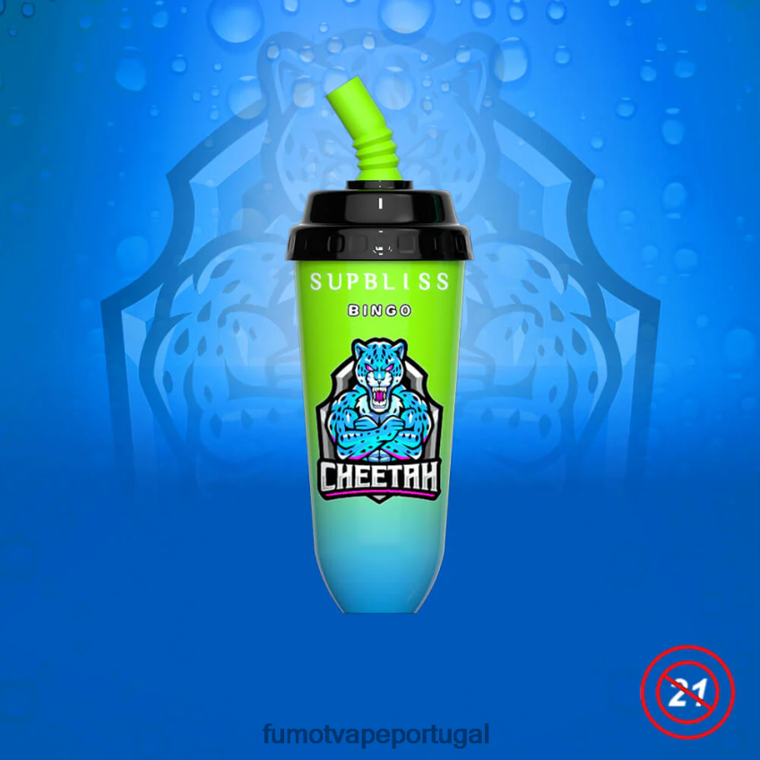 Fumot Tech - Fumot Supbliss Bingo Dispositivo vape pod descartável de 16ml 8000 (1 peça) kiwi morango 82R648410