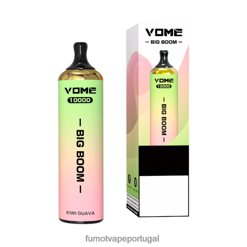 Fumot Tech - Fumot Vome Big Boom caneta vape descartável 10000 - 20ml (1 peça) gelo de morango 82R648440