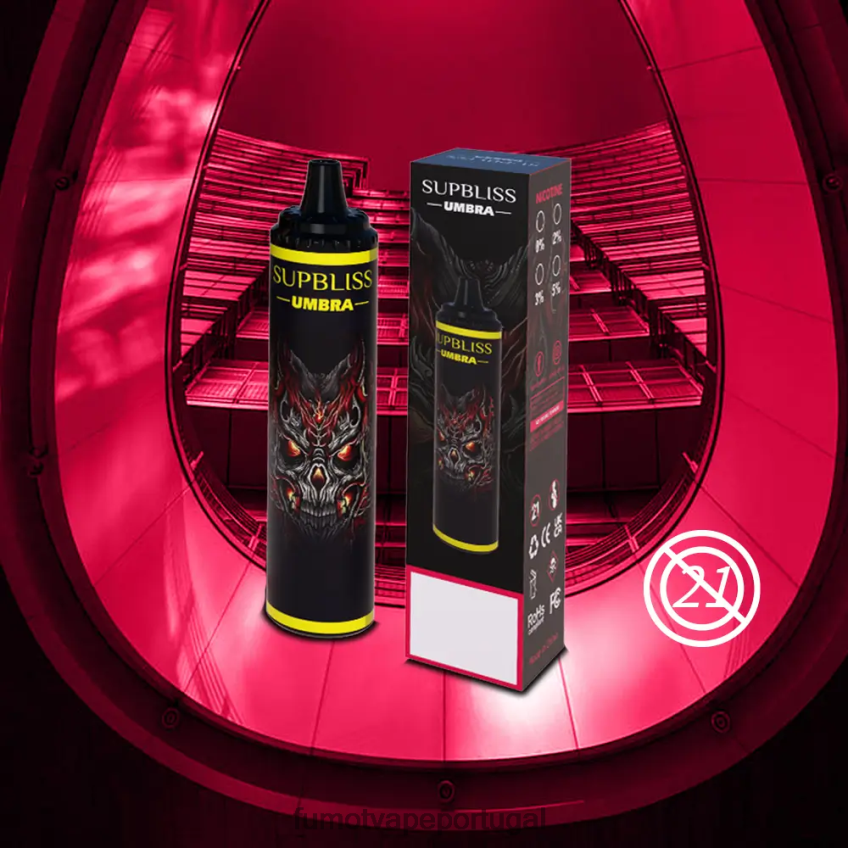 Fumot Vape Price - Fumot Supbliss Umbra Caneta vape descartável 10000 (1 peça) - 20ml kiwi morango 82R648483