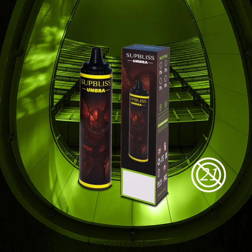 Fumot Vape Price - Fumot Supbliss Umbra Caneta vape descartável 10000 (1 peça) - 20ml kiwi morango 82R648483