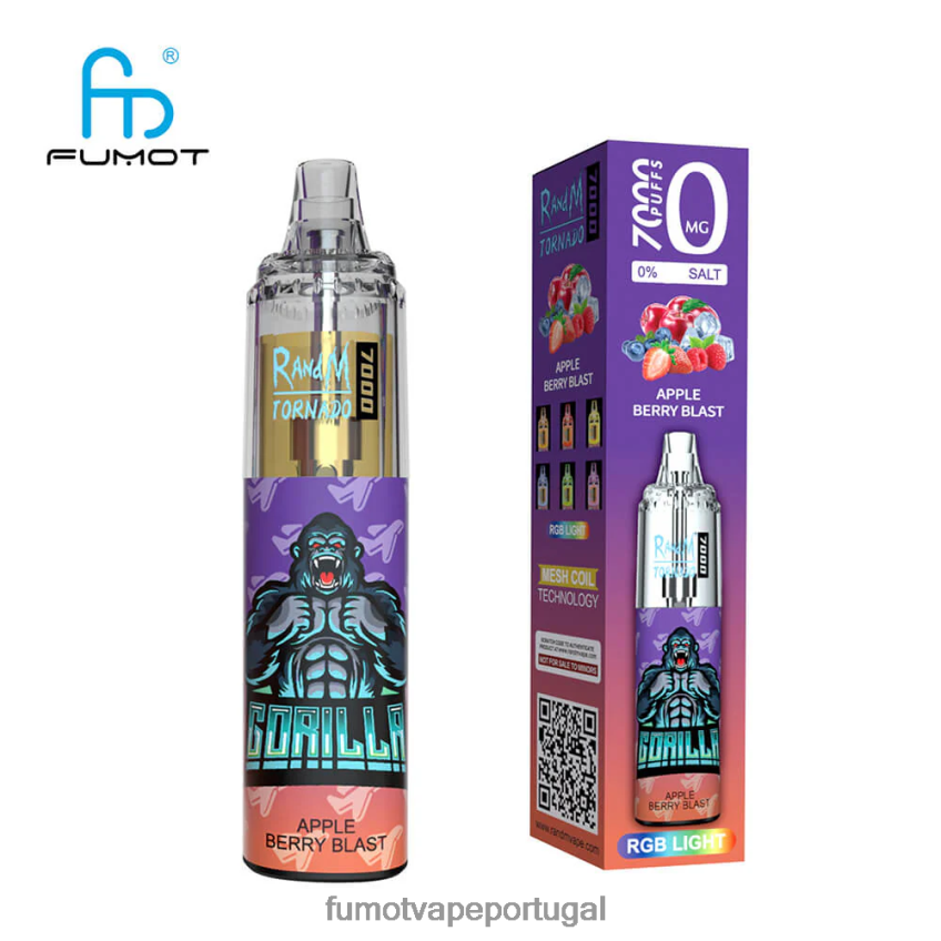 Fumot Vape Review - Fumot Tornado Caneta vape descartável 7000 0 - 14ml (1 peça) sangue de tigre 82R648544