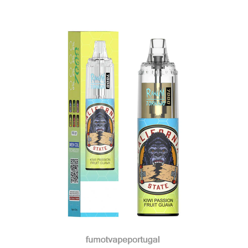Fumot Vape Review - Fumot Tornado Caneta vape descartável de 14ml 7000 (1 peça) chiclete de mirtilo 82R64864