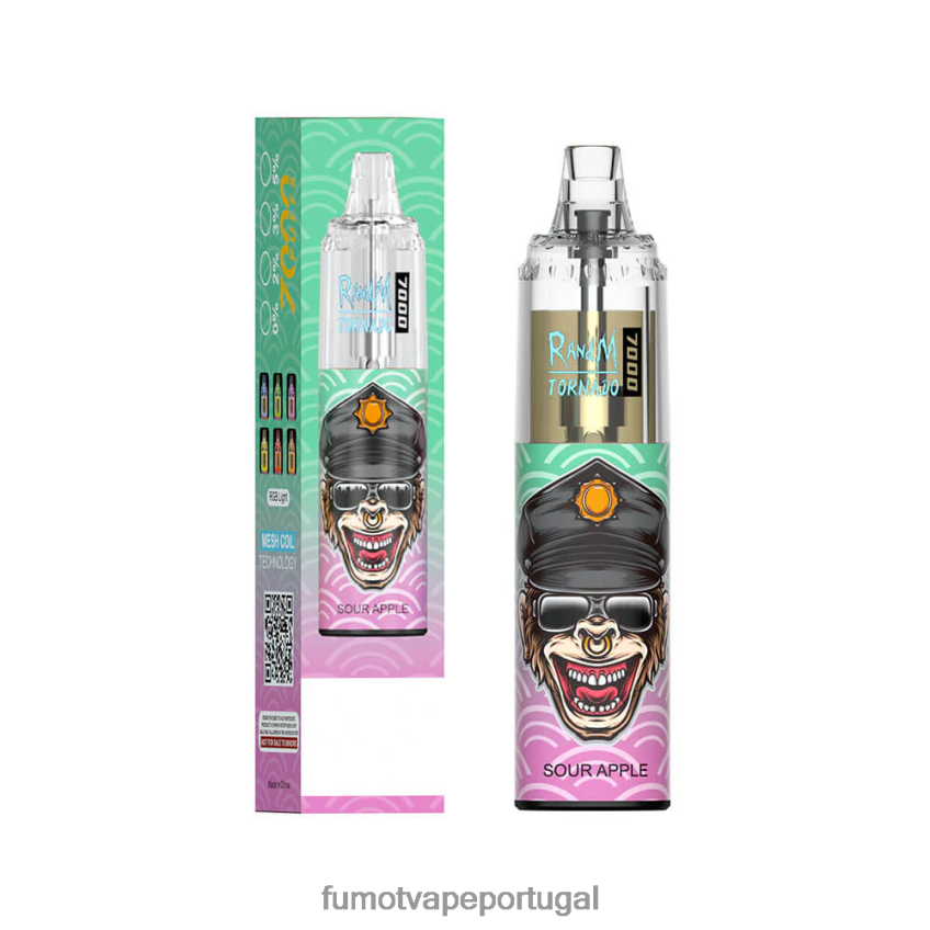 Fumot Vape Review - Fumot Tornado Caneta vape descartável de 14ml 7000 (1 peça) chiclete de mirtilo 82R64864