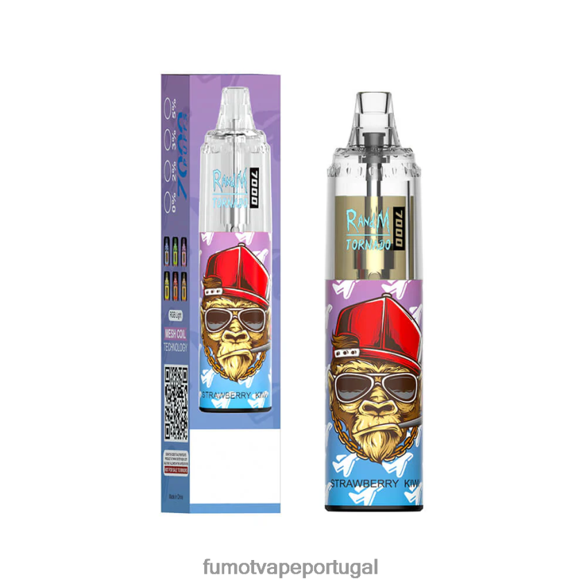 Fumot Vape Review - Fumot Tornado Caneta vape descartável de 14ml 7000 (1 peça) chiclete de mirtilo 82R64864