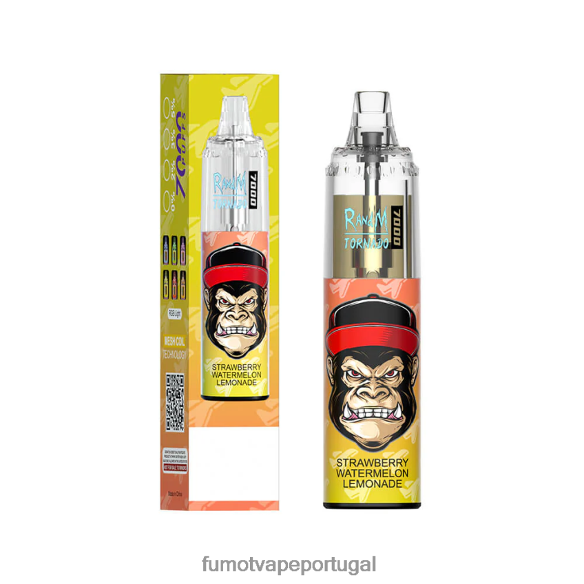 Fumot Vape Review - Fumot Tornado Caneta vape descartável de 14ml 7000 (1 peça) chiclete de mirtilo 82R64864
