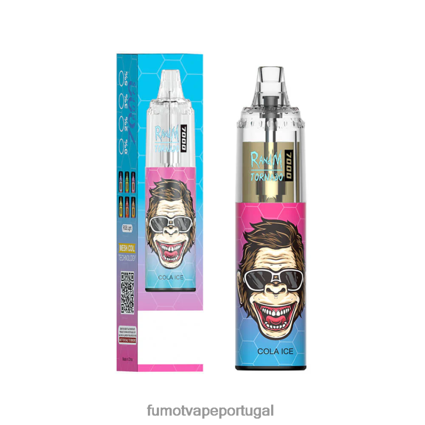 Fumot Vape Review - Fumot Tornado Caneta vape descartável de 14ml 7000 (1 peça) chiclete de mirtilo 82R64864