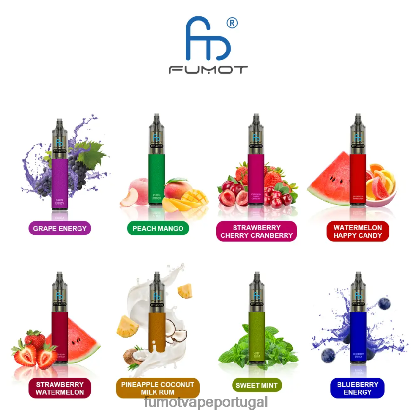 Fumot Vape Sale - Fumot DTL caneta vape descartável 9000- 18ml (1 peça) mel abacaxi laranja 82R648375