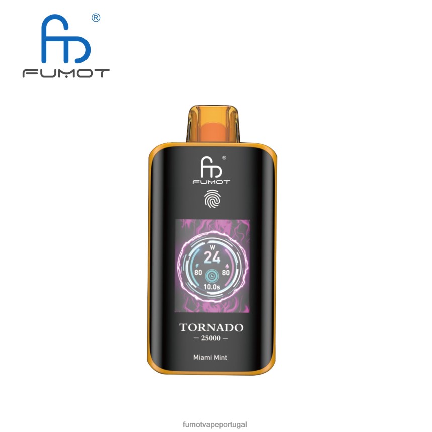 Fumot Vape Online Shop - Fumot Tornado 25000 vapores descartáveis hortelã de miami 2B02DX8