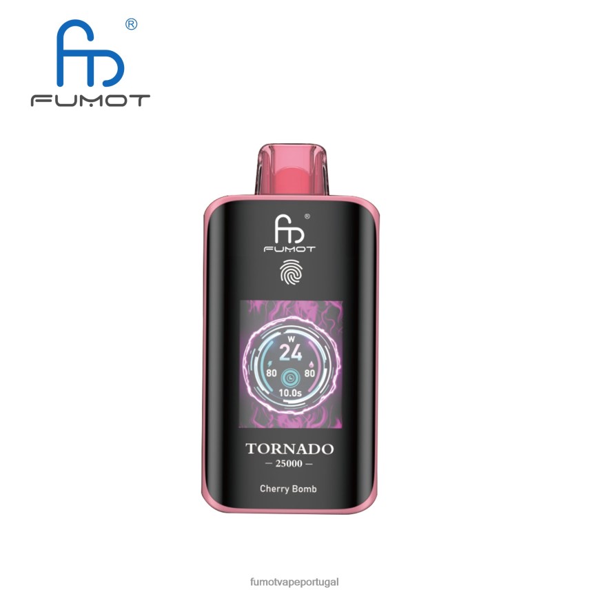Fumot Vape Review - Fumot Tornado 25000 vapores descartáveis bomba de cereja 2B02DX4