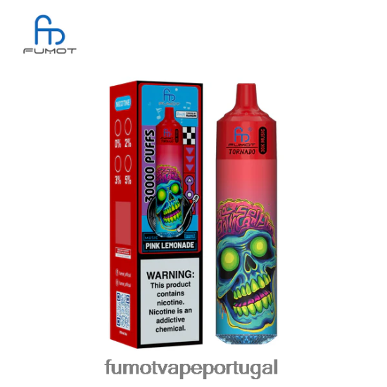 Fumot Vape Price - Fumot Tornado 30k música limonada rosa N6F44823
