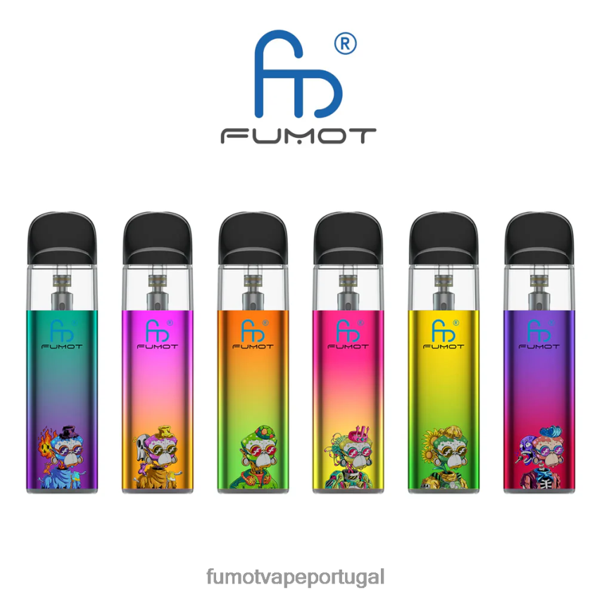 Fumot Portugal - Fumot Dazzle Lite Kit vape vazio compatível com tpd (1 peça) verde-roxo 82R648551