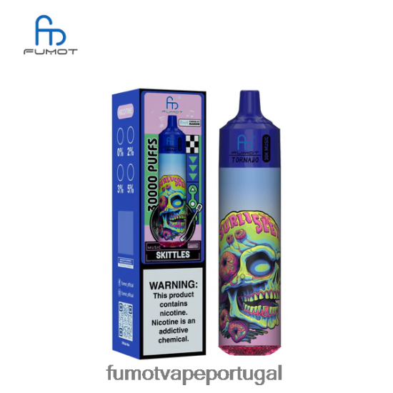Fumot Vape Review - Fumot Tornado 30k música skittles N6F44824
