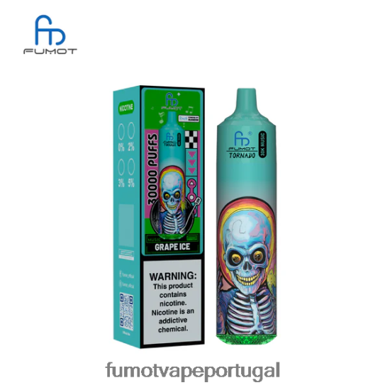Fumot Vape Price - Fumot Tornado 30k música gelo de uva N6F44813