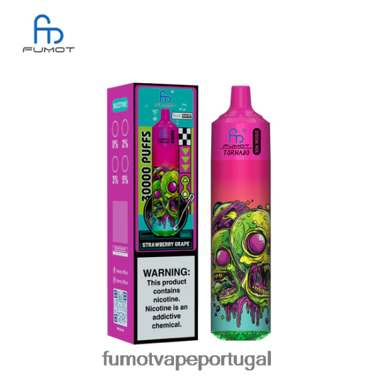 Fumot Vape Shop - Fumot Tornado 30k música uva morango N6F44827