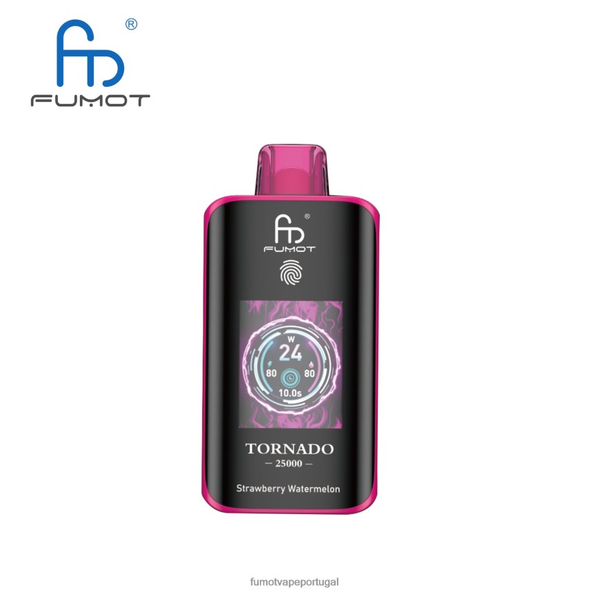 Fumot Vape Shop - Fumot Tornado 25000 vapores descartáveis melancia morango 2B02DX16